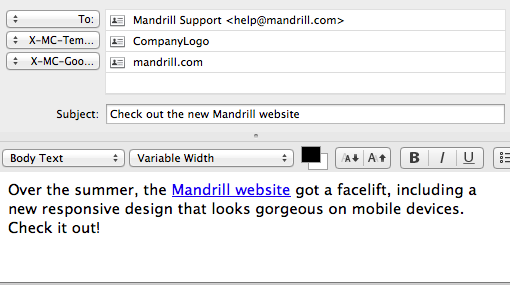 Compose Message